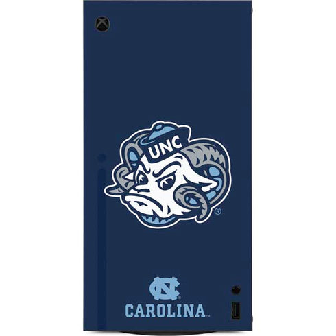 University of North Carolina Tar Heels Icon XBox Series X Digital Edition Console Skin