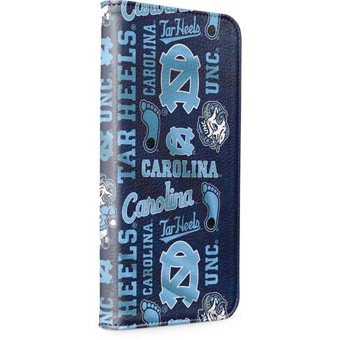 University of North Carolina Tar Heels iPhone 15 Pro Max Folio Case