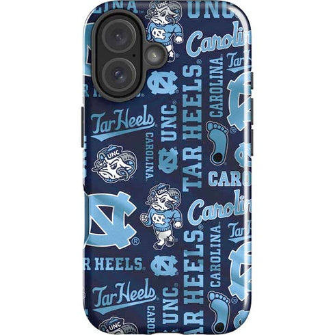 University of North Carolina Tar Heels iPhone 16 Plus Impact Case