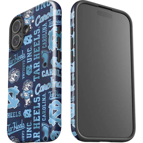 University of North Carolina Tar Heels iPhone 16 Plus Impact Case