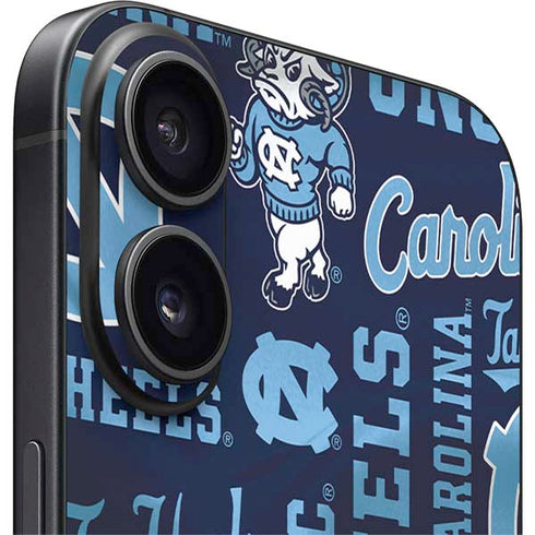 University of North Carolina Tar Heels iPhone 16 Plus Skin