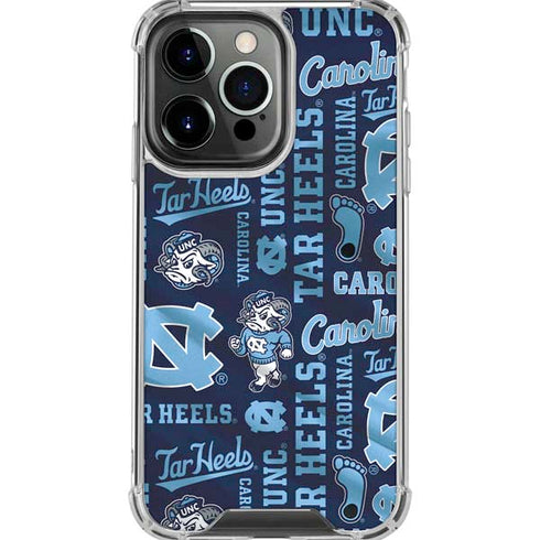 University of North Carolina Tar Heels iPhone 16 Pro Max Clear Case