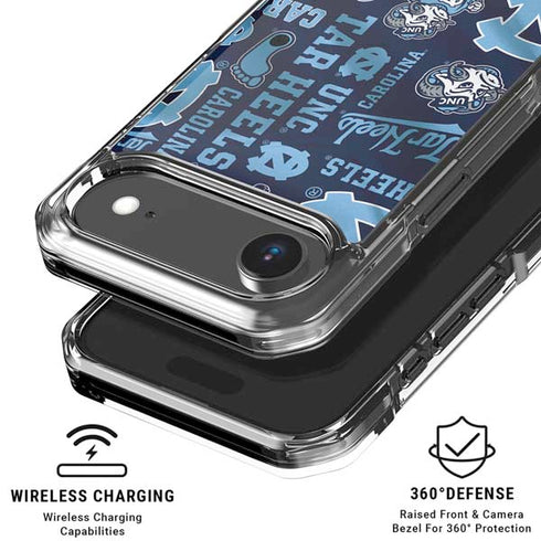 University of North Carolina Tar Heels iPhone 17 Air Clear Case