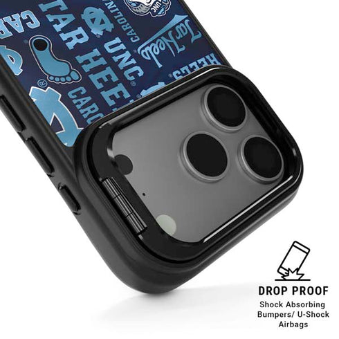 University of North Carolina Tar Heels iPhone 17 Pro Kickstand Case
