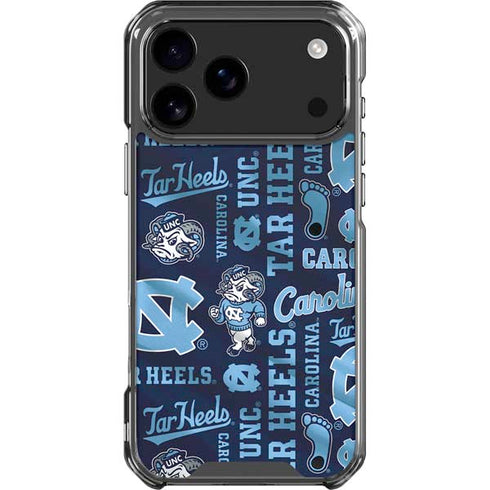 University of North Carolina Tar Heels iPhone 17 Pro Max Clear Case