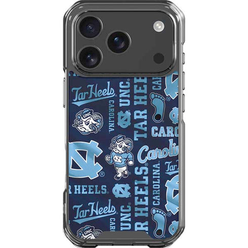 University of North Carolina Tar Heels iPhone 18 Pro Clear Case