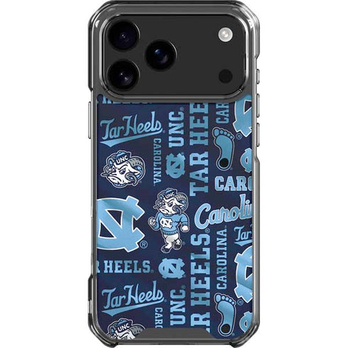 University of North Carolina Tar Heels iPhone 18 Pro Max Clear Case
