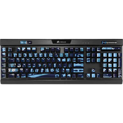 University of North Carolina Tar Heels K95 RGB PLATINUM Mechanical Gaming Keyboard Skin