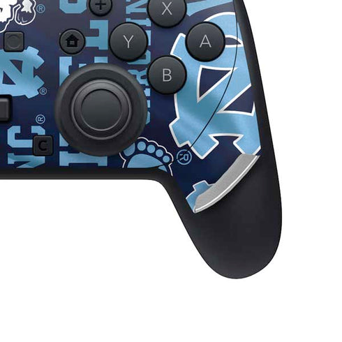 University of North Carolina Tar Heels Nintendo Switch 2 (2025) Pro Controller Skin