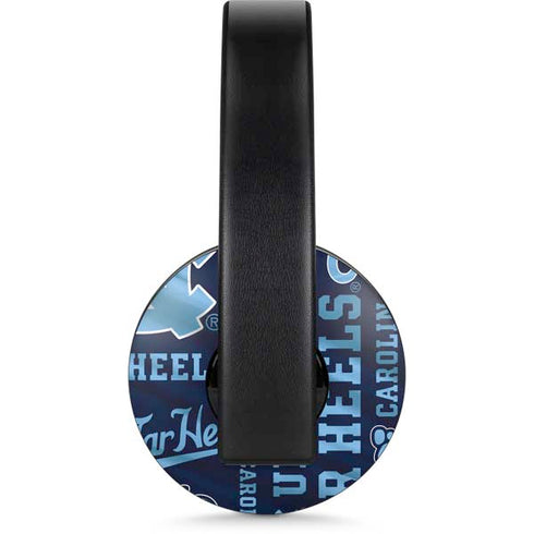 University of North Carolina Tar Heels PlayStation 4 Gold Wireless Headset Skin