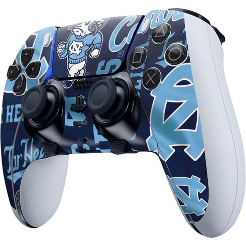 University of North Carolina Tar Heels PS5 DualSense Edge Pro Controller Skin