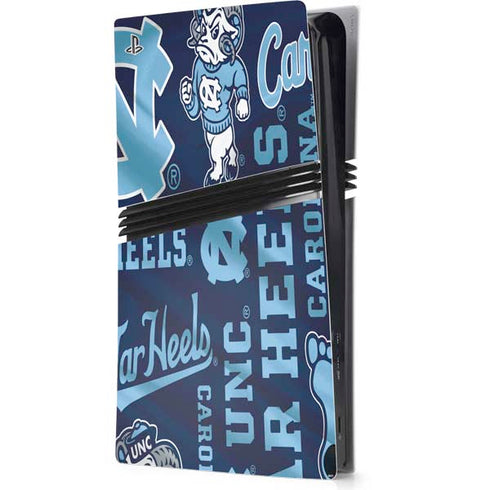 University of North Carolina Tar Heels PS5 Pro Console Skin