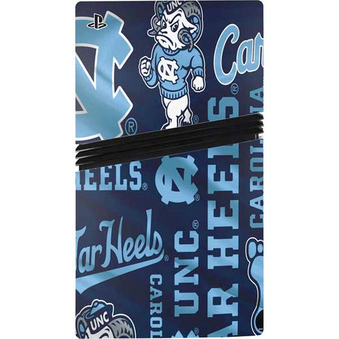 University of North Carolina Tar Heels PS5 Pro Console Skin