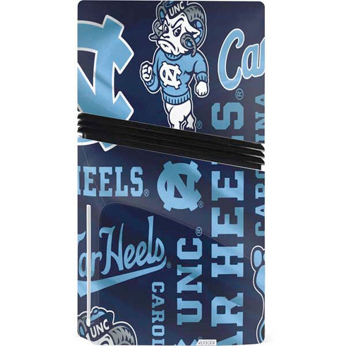 University of North Carolina Tar Heels PS5 Pro Disk Bundle Skin