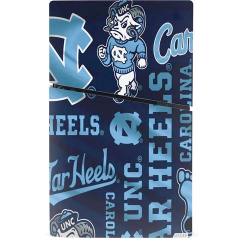 University of North Carolina Tar Heels PS5 Slim Digital Edition Console Skin