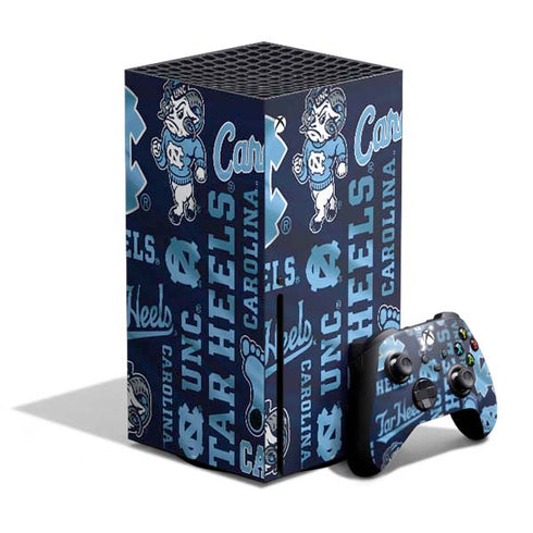 North Carolina Tar Heels Xbox Series X Bundle Skin