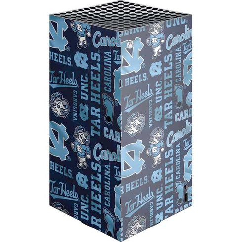 University of North Carolina Tar Heels XBox Series X Digital Edition Console Skin