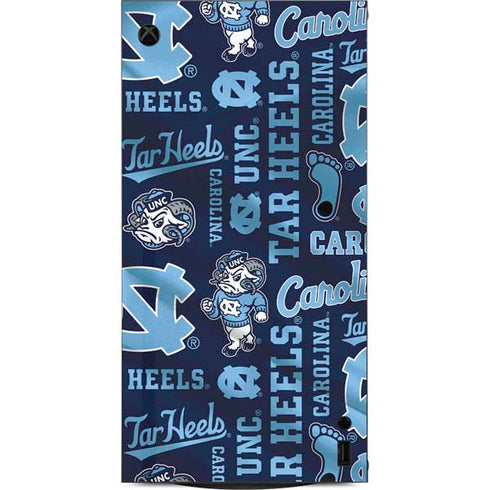 University of North Carolina Tar Heels XBox Series X Digital Edition Console Skin