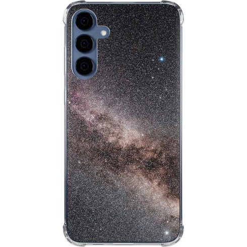 Northern Summer Milky Way Galaxy A35 5G Clear Case