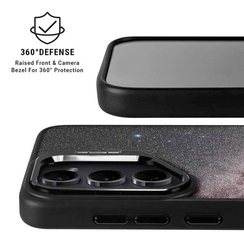 Northern Summer Milky Way Galaxy S25 Plus Kickstand Case