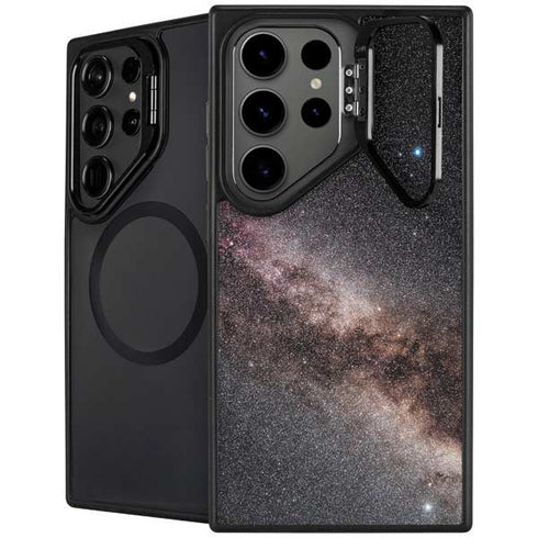 Northern Summer Milky Way Galaxy S25 Ultra Kickstand Case