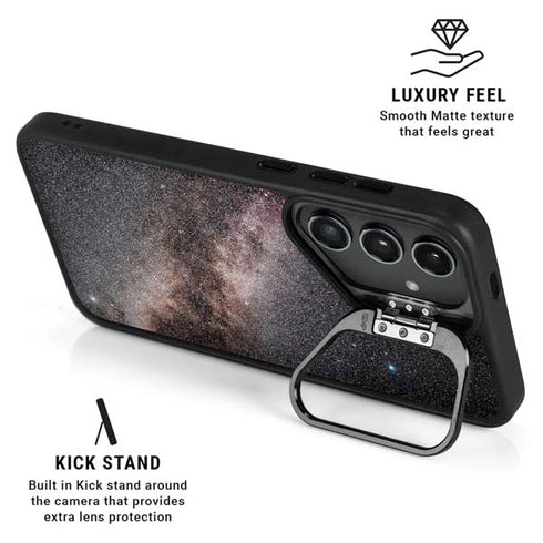 Northern Summer Milky Way Galaxy S26 Kickstand Case