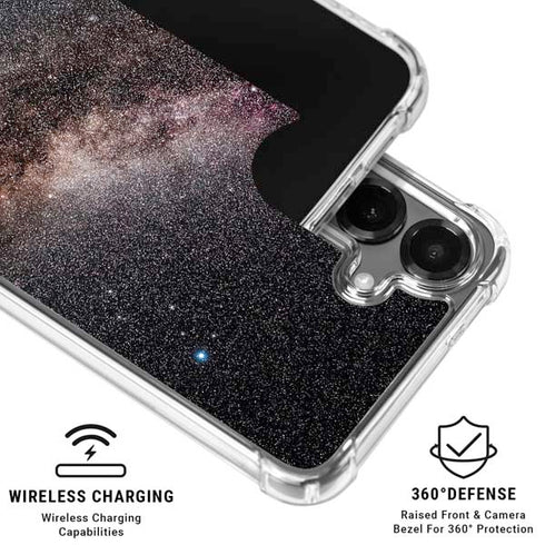 Northern Summer Milky Way Galaxy S26 Plus Clear Case