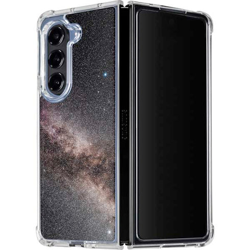 Northern Summer Milky Way Galaxy Z Fold5 5G Clear Case