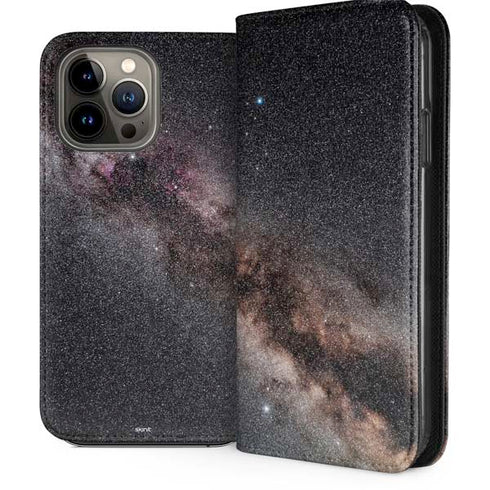 Northern Summer Milky Way iPhone 14 Pro Max Folio Case