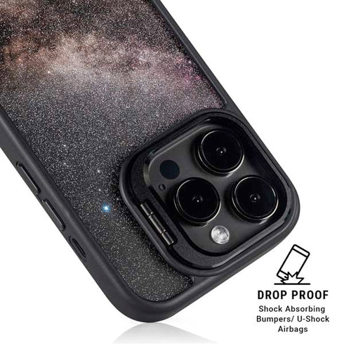 Northern Summer Milky Way iPhone 15 Pro Max Kickstand Case