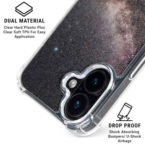 Northern Summer Milky Way iPhone 16 Clear Case