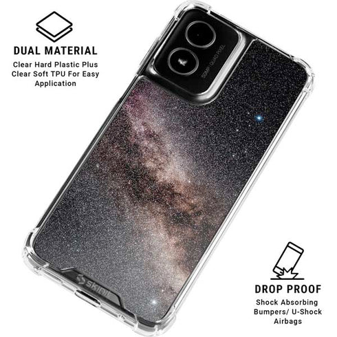 Northern Summer Milky Way Moto G Power 5G (2024) Clear Case