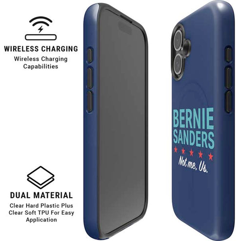 Not Me Us Political iPhone 16 Magsafe Impact Case