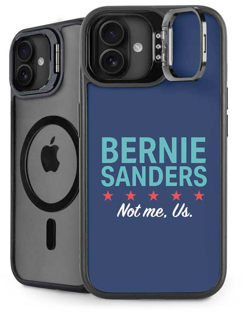Not Me Us Political iPhone 16 Plus Kickstand Case