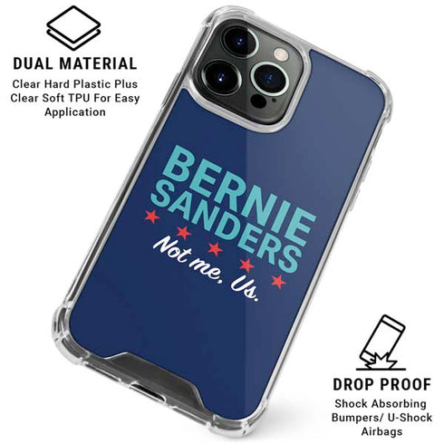 Not Me Us Political iPhone 16 Pro Max Clear Case
