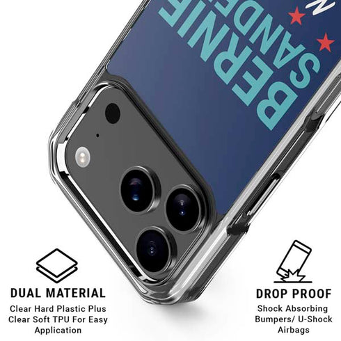 Not Me Us Political iPhone 18 Pro Clear Case