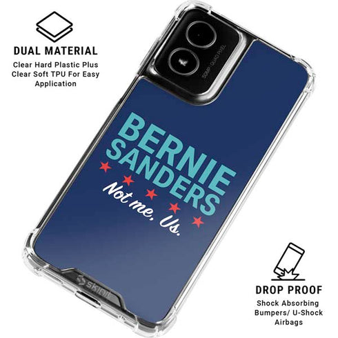 Not Me Us Political Moto G Power 5G (2024) Clear Case