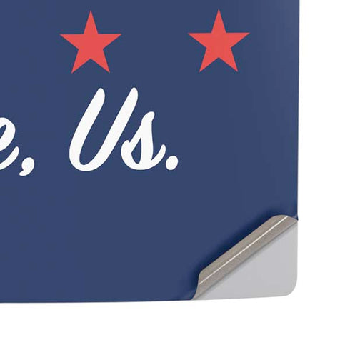 Not Me Us Political PS5 Pro Disk Console Skin