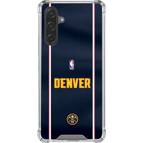 NBA Denver Nuggets Jersey Galaxy A17 Clear Case