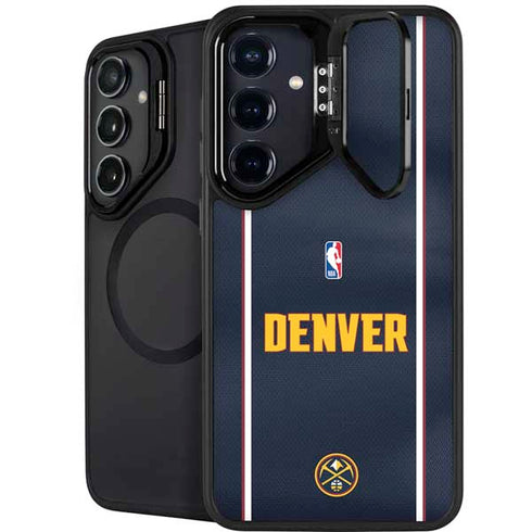 NBA Denver Nuggets Jersey Galaxy S26 Plus Kickstand Case