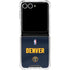 NBA Denver Nuggets Jersey Galaxy Z Flip7 Clear Case