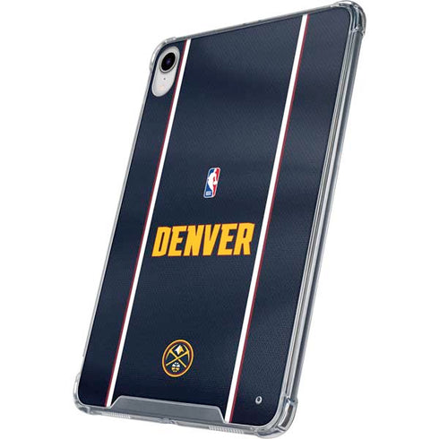 NBA Denver Nuggets Jersey iPad 11th Gen (2025) Clear Case