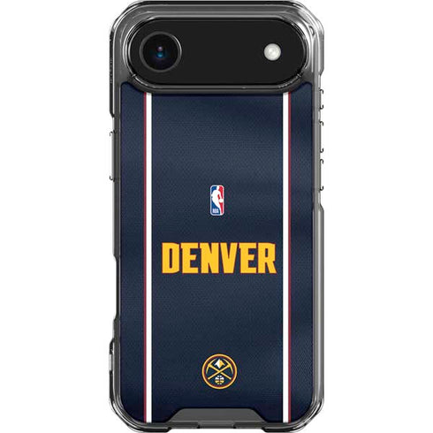 NBA Denver Nuggets Jersey iPhone 17 Air Clear Case