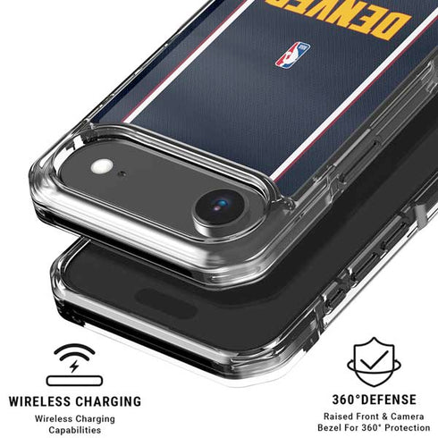 NBA Denver Nuggets Jersey iPhone 17 Air Clear Case