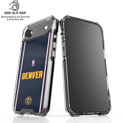 NBA Denver Nuggets Jersey iPhone 17 Air Clear Case