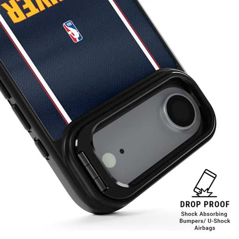 NBA Denver Nuggets Jersey iPhone 17 Air Kickstand Case