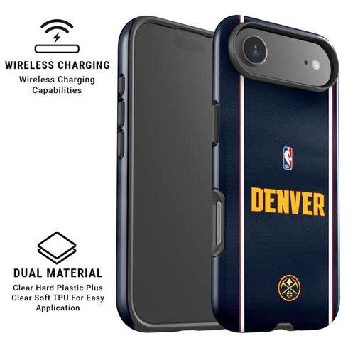 NBA Denver Nuggets Jersey iPhone 17 Air Magsafe Impact Case