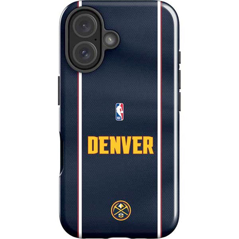 NBA Denver Nuggets Jersey iPhone 17 Impact Case