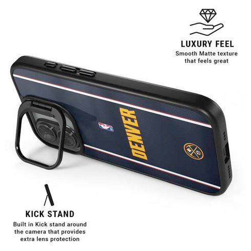 NBA Denver Nuggets Jersey iPhone 17 Kickstand Case