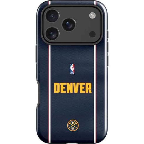 NBA Denver Nuggets Jersey iPhone 17 Pro Impact Case